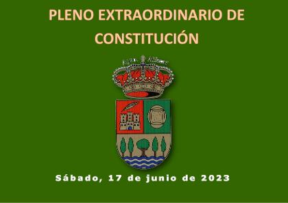 Pleno Extraordinario de Constitución de 17 de junio