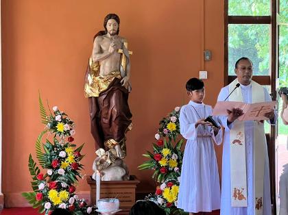 The raisen Christ from Spain
