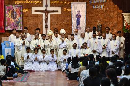 Celebrating the 234th years Anniversary of Battambang Catholic Church
