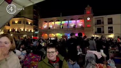 Corte de jamón solidario comparsa TripiTaka