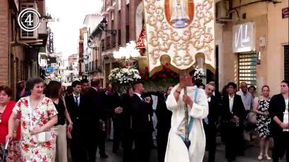 Traslado de la Virgen desde el Santuario a San Blas