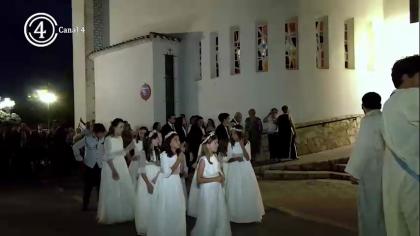 Traslado de la Virgen a Santa María