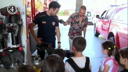  Acompañamos al Campus de Verano de la Academia Vivace al Parque de Bomberos.