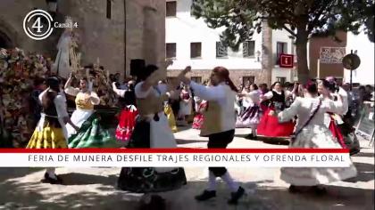  Ofrenda Floral a La Virgen de la Fuente Feria de Munera