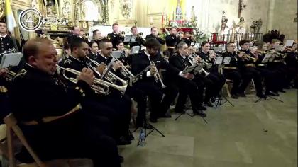 Procesión del Cristo de Morras y concierto de la Banda Moharras - AM StmoCristo de las Injurias