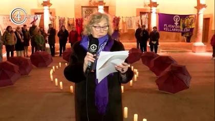 Manifiesto 25N Asociación Mujeres Villarrobledo y colectivos