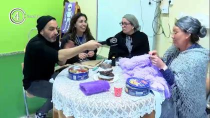 Desde el Colegio Graciano Atienza le hacen un homenaje a las Abuelas.