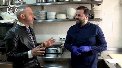  Asador Legazpi nos prepara Tarta de Queso con Torrija.