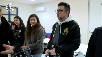 Asistimos a uno de los ensayos de la Agrupacion Musical San Miguel de Villarrobledo