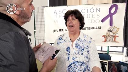 Hablamos con Maria Luisa Campos, unos minutos antes de la presentación de su libro.