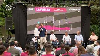 La Vuelta Ciclista pasará por Albacete y nosotros asistimos a su presentación Diputación de Albacete
