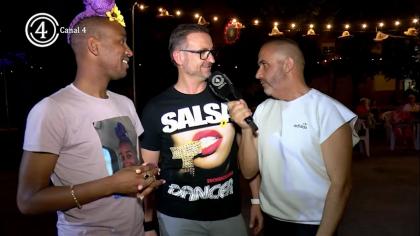 Vivimos una noche de baile en el Jardín con ViñaSalsa