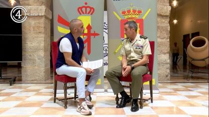 Entrevista al coronel Francisco Javier Carpio del regimiento acorazado Córdoba nº10 por el 190 aniversario de la Batalla de Villarrobledo 