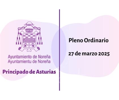 Pleno Ordinario del 27-03-2025