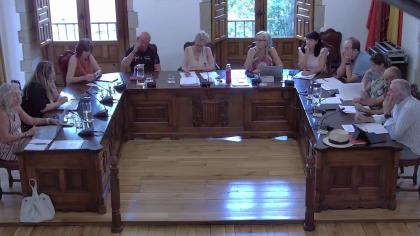 Pleno Ordinario del Ayuntamiento de Viana del día17/07/2025